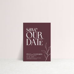 Wolfsbane: Wedding Save The Date