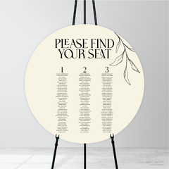 Wolfsbane: Wedding Seating Chart