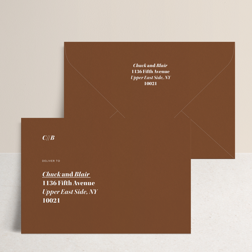 XOXO: Envelope Print Front & Back